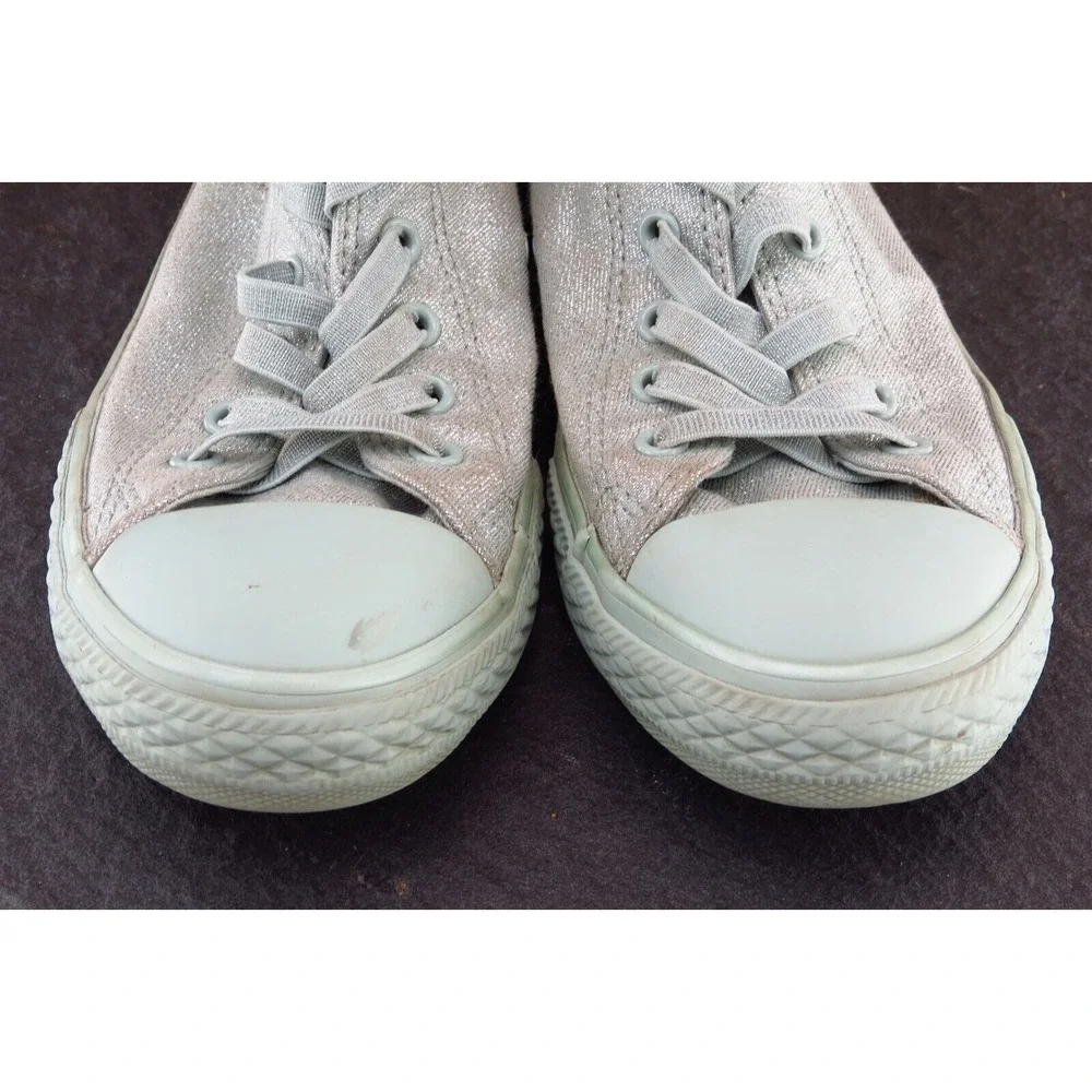 Converse all Star Youth Girls‎ Shoes Size 4 M Green High Top Fabric